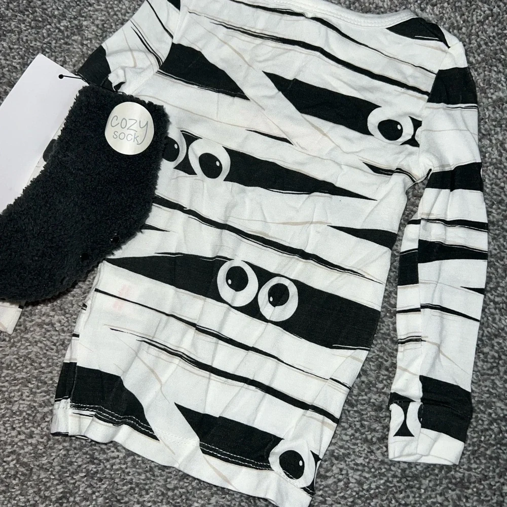 Milkberry Halloween Fall Mummy bamboo Set 12 months